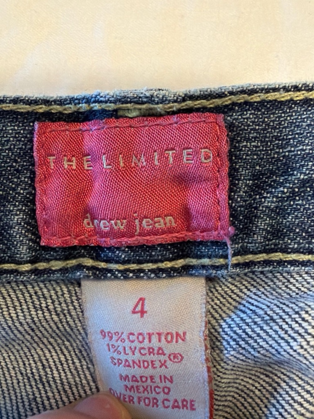 The Limited Blue Capri Women's Jeans - Picture 2 of 2